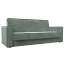 Диван раскладной Лига диванов 214x90x81 см велюр цвет brut 08 зеленый