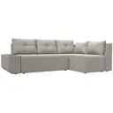 Диван раскладной Лига диванов 122759_спб 263x88x169 см рогожка цвет амур 02 бежевый