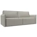 Диван раскладной Лига диванов 220x100x120 см рогожка цвет амур 02 бежевый