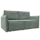Диван раскладной Лига диванов 159x94x108 см велюр цвет brut 08 зеленый