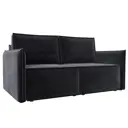 Диван раскладной Лига диванов 159x94x108 см велюр цвет tower 11 темно-серый
