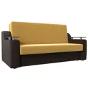 Диван раскладной Лига диванов 172x93x110 см вельвет цвет желтый/коричневый