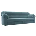 Диван раскладной Лига диванов 230x94x93 см велюр цвет бирюзовый