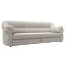 Диван раскладной Лига диванов 230x94x93 см замша цвет joly 05 бежевый
