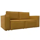 Диван раскладной Лига диванов 180x94x108 см велюр цвет brut 10 желтый