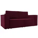 Диван раскладной Лига диванов 180x94x108 см вельвет цвет бордовый