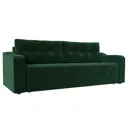 Диван раскладной Лига диванов 233x91x99 см велюр цвет зеленый