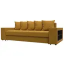 Диван раскладной Лига диванов 126459_спб 240x96x109 см велюр цвет brut 10 желтый