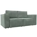 Диван раскладной Лига диванов 180x94x108 см велюр цвет brut 08 зеленый