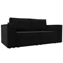 Диван раскладной Лига диванов 180x94x108 см вельвет цвет черный