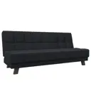 Диван раскладной Лига диванов 188x92x85 см замша цвет joly 16 темно-серый