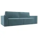 Диван раскладной Лига диванов 245x97x116 см велюр цвет бирюзовый