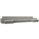 Диван раскладной Лига диванов 524x90x158 см рогожка цвет амур 02 бежевый