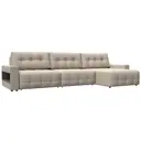 Диван раскладной Лига диванов 331x90x160 см велюр цвет ness 04 бежевый