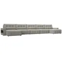 Диван раскладной Лига диванов 525x90x160 см рогожка цвет амур 02 бежевый