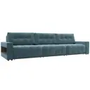 Диван раскладной Лига диванов 331x90x105 см велюр цвет seven 113 бирюзовый