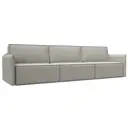 Диван раскладной Лига диванов 320x98x118 см рогожка цвет амур 02 бежевый