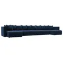 Диван раскладной Лига диванов 516x90x160 см шенилл цвет rimini 10 синий