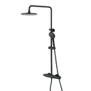 Душевая система Lemark Bronx LM3770BL 1 режим цвет черный