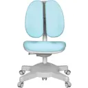 Кресло детское Cactus CS-CHR-3604BL 45x100x65 см ткань цвет голубой/серый