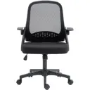 Офисное кресло Cactus CS-MC212-BK 51x90x58 см ткань цвет черный