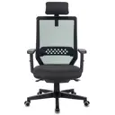 Кресло руководителя Бюрократ Expert 51x112x81 см сетка/ткань цвет черный