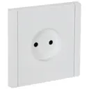 Розетка встраиваемая IEK Forte&Piano без заземления цвет белый