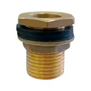 Врезка в бочку 3/4" НР латунь