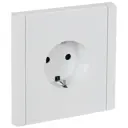 Розетка встраиваемая IEK Forte&Piano с заземлением 250 В цвет белый