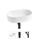 Раковина Wellsee saint-germain 20214992R 56см цвет раковина 3 в 1: д/к, сифон