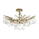 Люстра подвесная Loft it Coral 10351-600c ab 8 ламп 12 м² цвет бронза