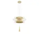 Светильник подвесной Loft it Star 10141b-400 gold 1 лампа 2 м² цвет золотой