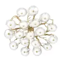 Люстра потолочная Loft it Bloom 10352-1000c ab 18 ламп 26 м² цвет бронза