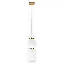 Светильник подвесной светодиодный Loft It Duff 10422-a 9 м² нейтральный белый свет цвет белый/бронза