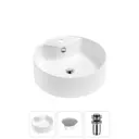 Раковина Wellsee praxis 20216973R 40см цвет раковина 3 в 1: заглушка на перелив, д/к