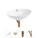 Раковина Wellsee bliss 20217047R 63см цвет раковина 4 в 1: заглушка на перелив, д/к, сифон