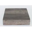 Ремонтная накладка на подоконник ПВХ Комбиг 1000x200x2.5мм ясень серый матовый капинос 35мм