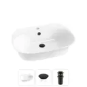 Раковина Wellsee excellence pro 20217006R 60см цвет раковина 3 в 1: заглушка на перелив, д/к