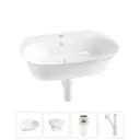 Раковина Wellsee excellence pro 20217060R 65см цвет раковина 4 в 1: заглушка на перелив, д/к, сифон