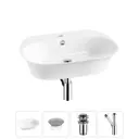 Раковина Wellsee excellence pro 20217063R 60см цвет раковина 4 в 1: заглушка на перелив, д/к, сифон