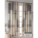 Комплект штор At home Базовая коллекция AT601011 на шторной ленте 250x150 см цвет бежевый