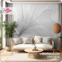 Фотообои флизелиновые Barton wall 3d Абстракция Цветы 300x270 см M24003-G