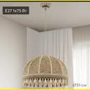 Светильник подвесной Citilux Cl407035 1 лампа 5 м² цвет бронза