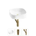 Раковина Lavinia boho bathroom sink 20215450R 42см цвет раковина 3 в 1: донный клапан, сифон