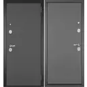 Входная дверь Mastino Trust Eco правый 205x86см цвет антрацит букле/антрацит букле