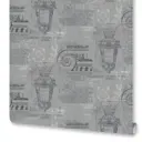 Обои флизелиновые Euro Decor Vitruvi серые 1.06 м ED7319-13