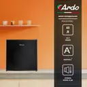 Холодильник Ardo REA24745B2 47.2x49.2 см цвет черный