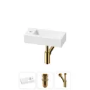 Раковина Lavinia boho bathroom sink 20215887R 37см цвет раковина 3 в 1: донный клапан, сифон