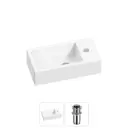 Раковина Lavinia boho bathroom sink 20215965R 40см цвет раковина 2 в 1: донный клапан