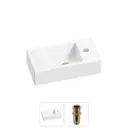 Раковина Lavinia boho bathroom sink 20215967R 40см цвет раковина 2 в 1: донный клапан
